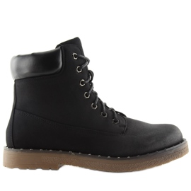 Botas pretas femininas com botas hq895 pretas preto