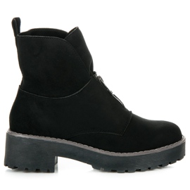 Vices Botas fechadas com zíper preto