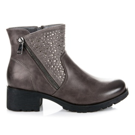 Vices Botins casuais com fecho de correr cinza