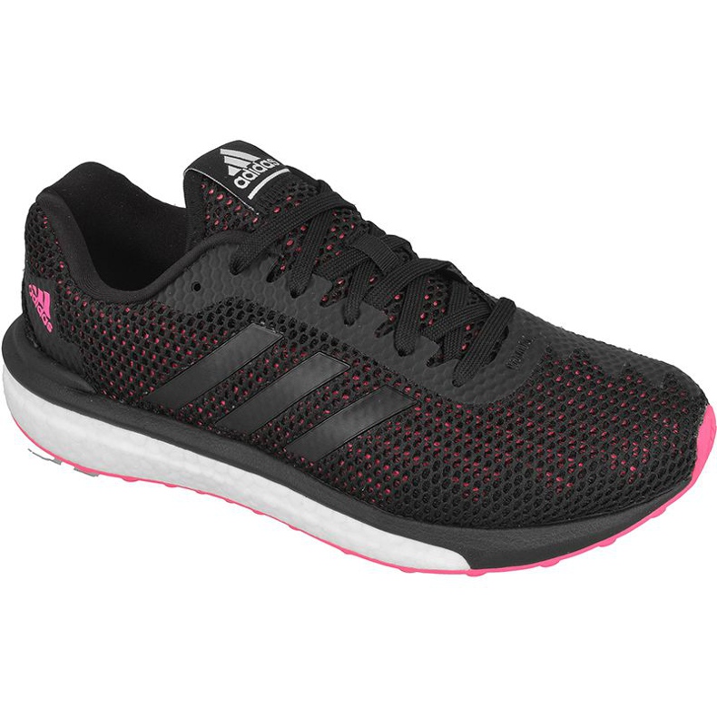 Tênis de corrida adidas Vengeful W BB3642 rosa preto