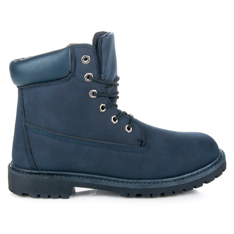 Caçadores masculinos azul