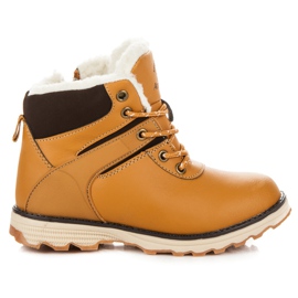 Arrigo Bello Calças quentes com zíper marrom