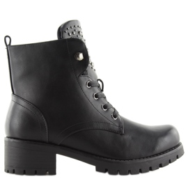 Botas pretas botas pretas HQ-8A809-1 pretas preto