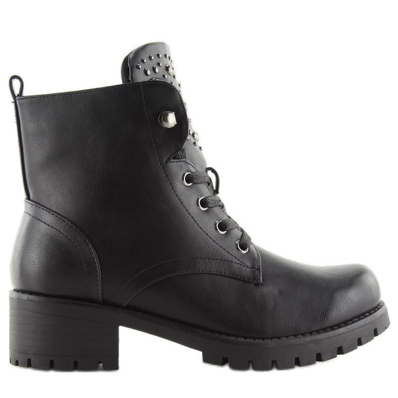 Botas pretas botas pretas HQ-8A809-1 pretas preto