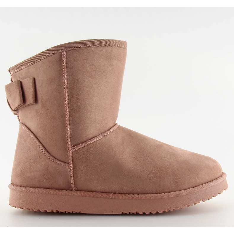 Botas de neve Emusy com laço rosa B780 Pink Botas de neve Emusy com laço rosa B780 Pink
