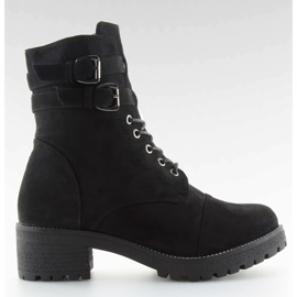 Botas pretas Workery camurça preta TS10 preta preto