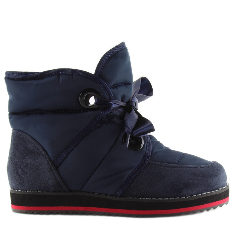Botas de neve com atacadores, azul marinho 9079 marinho Botas de neve com atacadores, azul marinho 9079 marinho