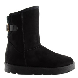 Botas de neve de mulher emusy preto SJ1676 preto
