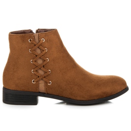 Queen Vivi Botas baixas marrom