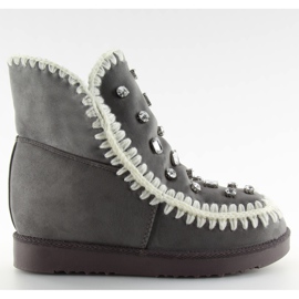 Botas Cinza Cunha DD62P cinza