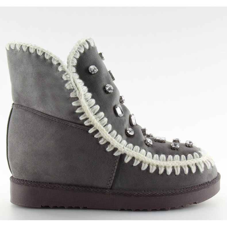 Botas Cinza Cunha DD62P cinza