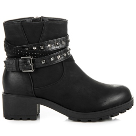 Vices botas de mulher preto Vices botas de mulher preto