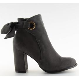 Cinza Botas de salto alto YBS1612 cinza