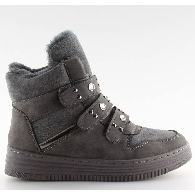 Tênis isolados cinza cinza