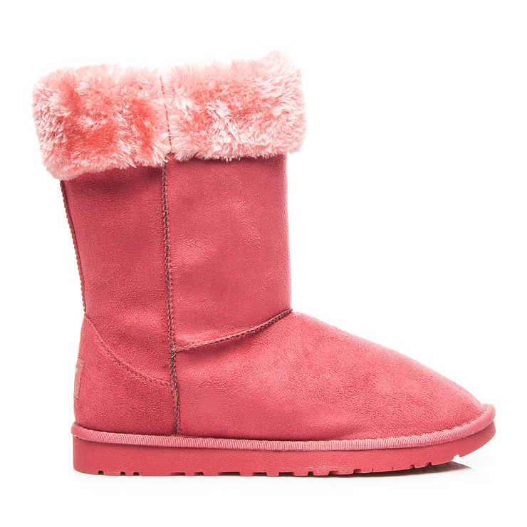 Torna Botas de neve com pele rosa