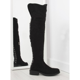 Botas pretas para mulher AE63P Preto