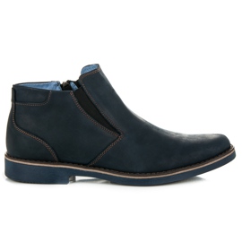 Lucca Botas masculinas de Jodhpur azul Lucca Botas masculinas de Jodhpur azul