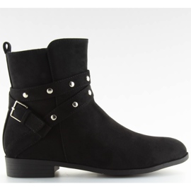 Botas femininas finas pretas NC91 pretas preto