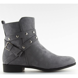 Cinza Botas cinza Slender para mulher NC91 cinza