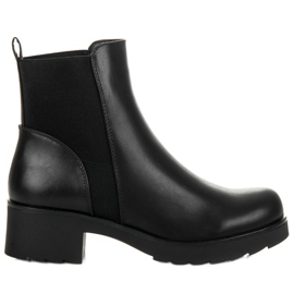 Groto Gogo Botas pretas Chelsea na plataforma preto Groto Gogo Botas pretas Chelsea na plataforma preto