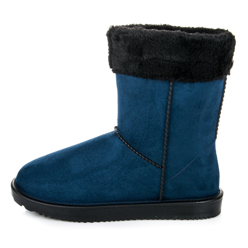 Bona botas de neve para mulheres azul
