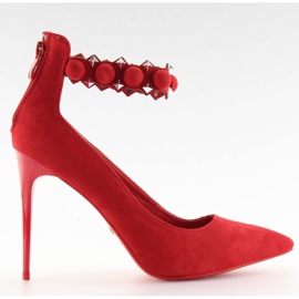 Bombas em um pino vermelho LE033P vermelho