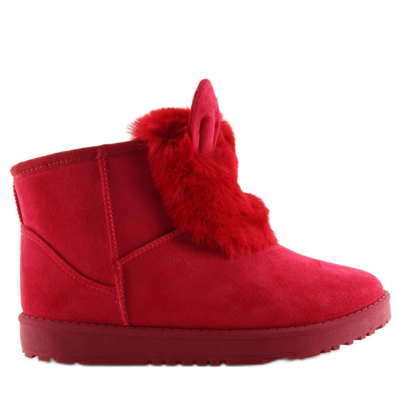 Emuses vermelhos com bolinhos B198 vermelho