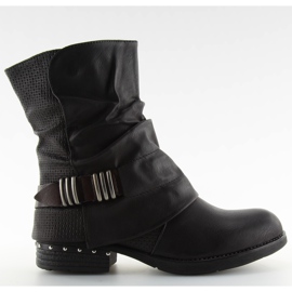 Botas militares pretas 5728 pretas preto