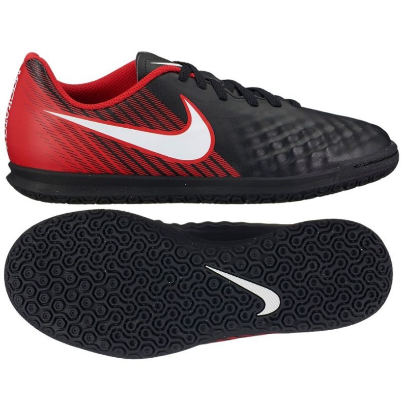 Tênis indoor Nike MagistaX Ola Ii Ic Jr vermelho