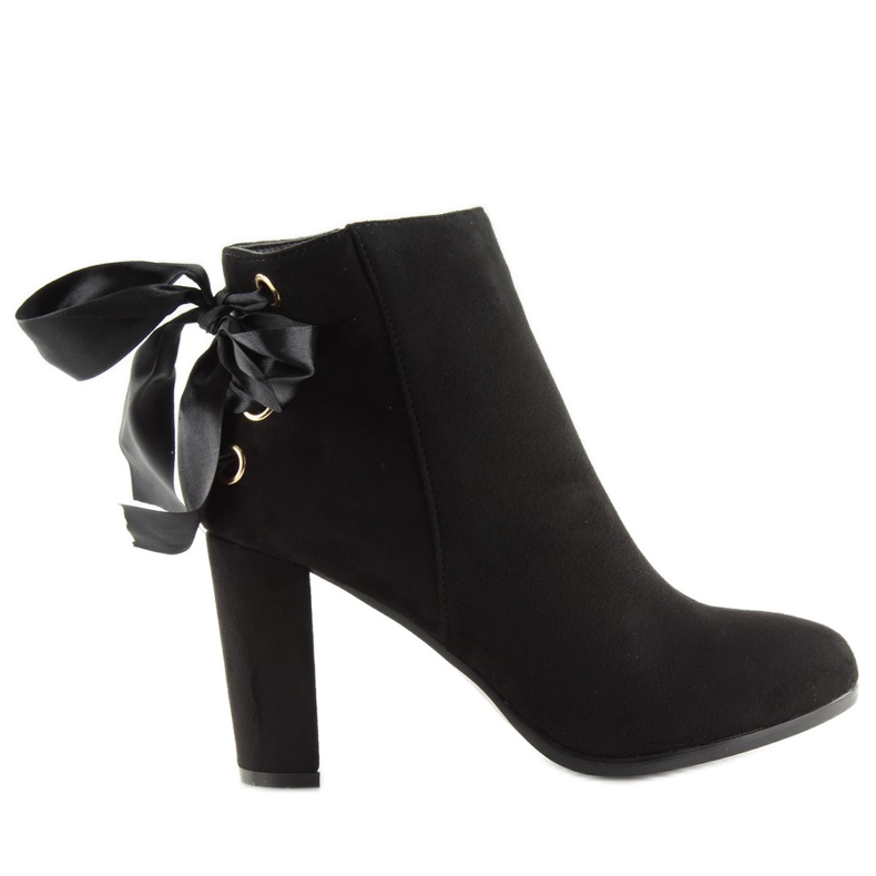 Botas no poste preto A852 preto