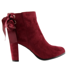 Botas no vinho pós borgonha A852 vermelho