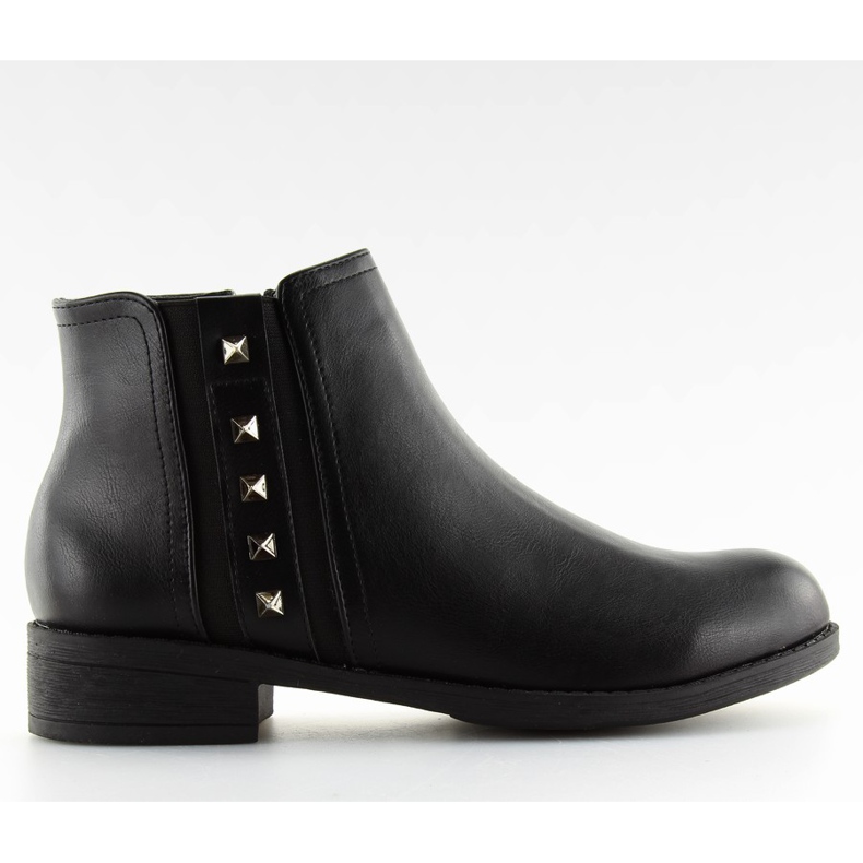 Botas Chelsea pretas para mulher CH-89 pretas preto