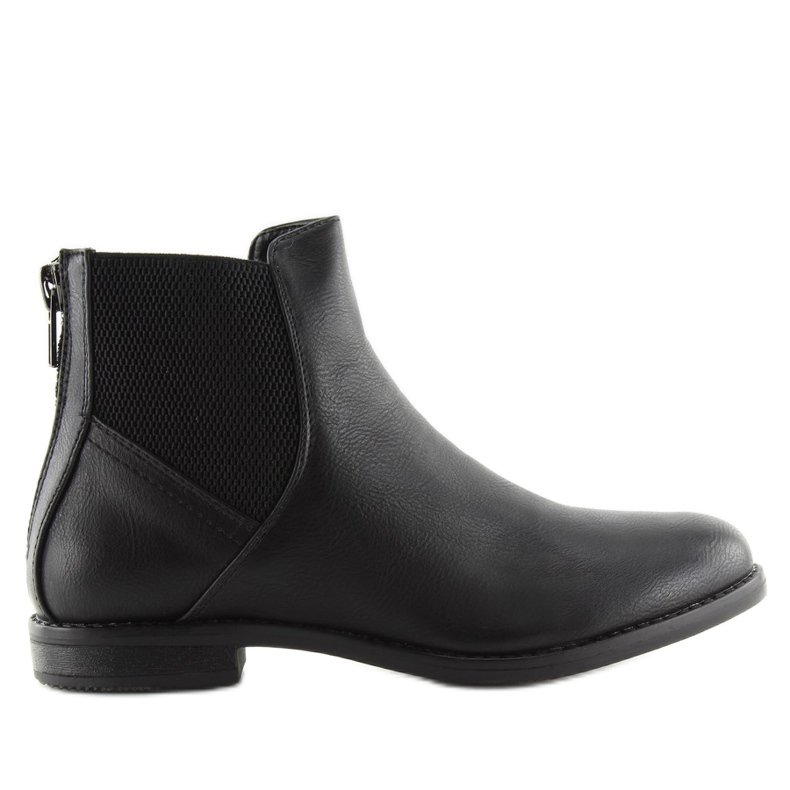 Botas Chelsea pretas para mulher KA-742SL preta preto