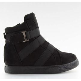 Sapatilhas pretas com gengivas negras H7191 negro preto