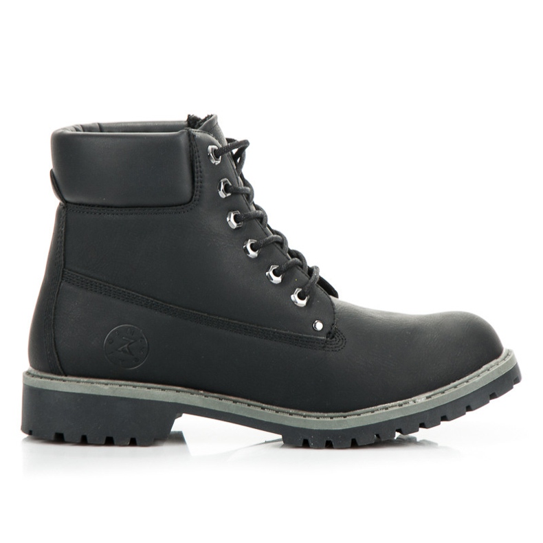 Mckeylor Botas de caminhada para homem com isolamento preto