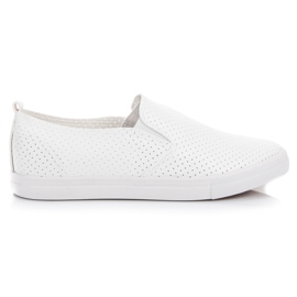 Sport Tênis Openwork Slip branco