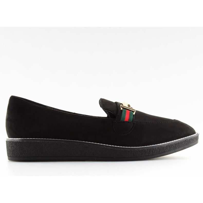 Mocassins femininos pretos S0-204 preto