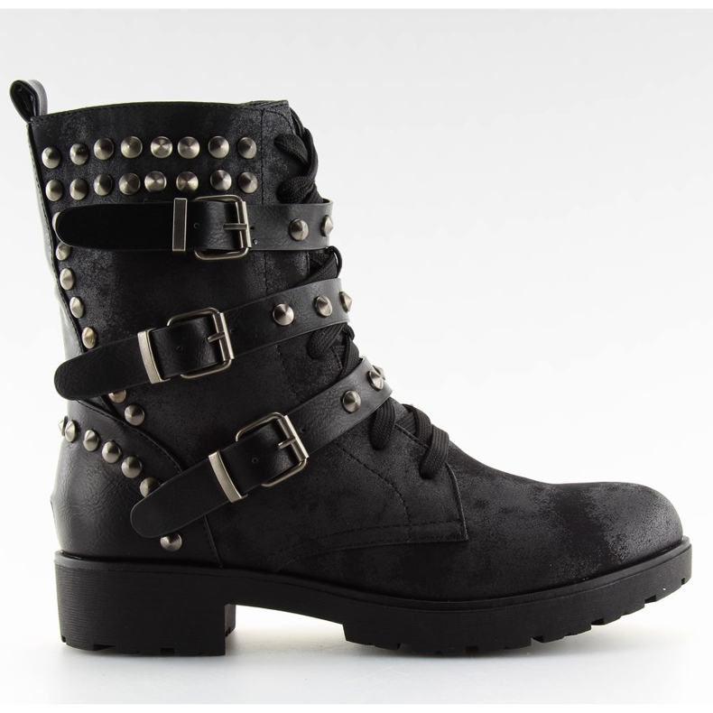 Botas pretas pretas FC-H123 preto