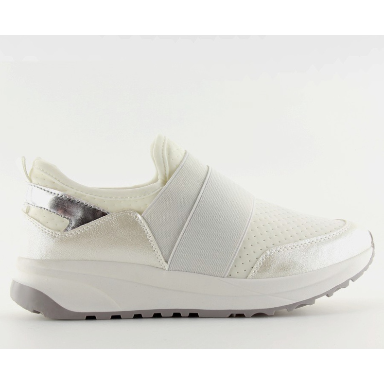 Sapatos desportivos brancos para mulheres NB150P Branco cinza