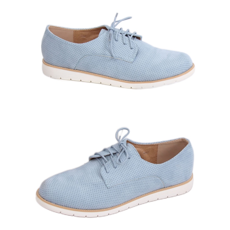 Mocassins azuis femininos T297 Azul