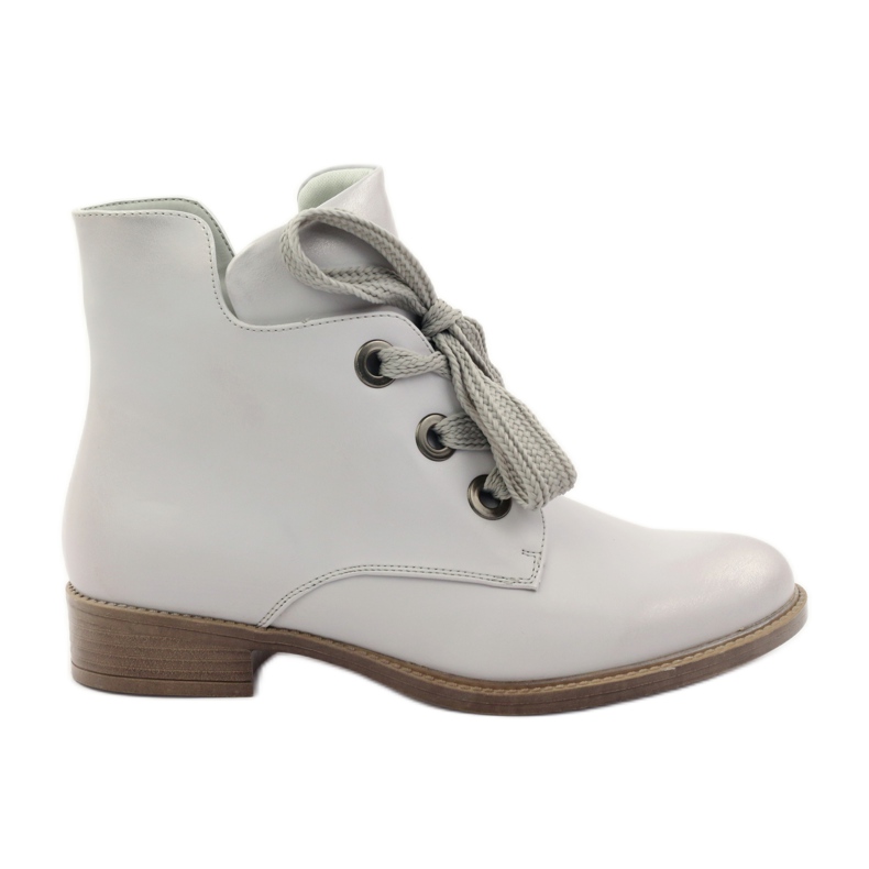 Botas Sergio Leone 300 prata metalizado cinza