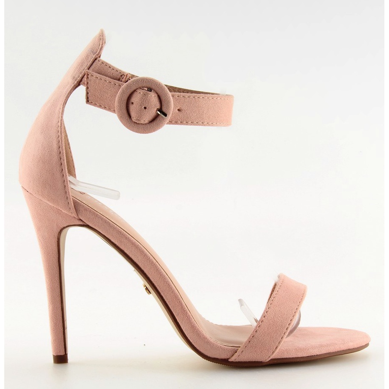 Sandália rosa NF-17 rosa com salto alto