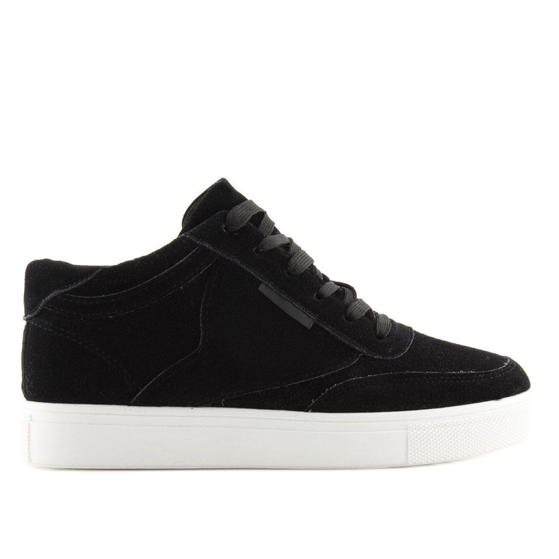 Tênis feminino de camurça preto NB171P preto