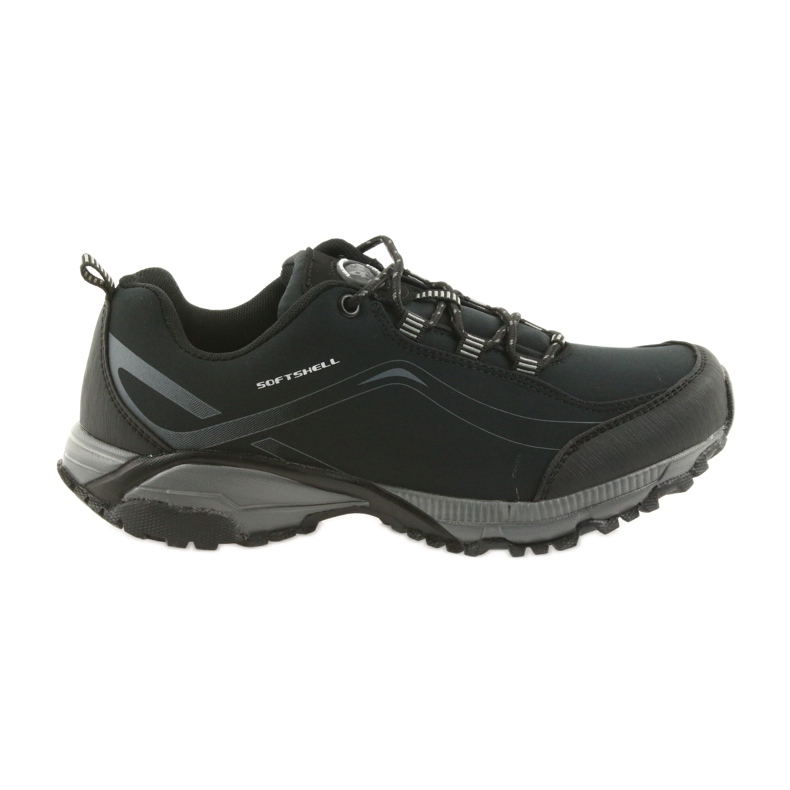 American Club Sapatos esportivos femininos amarrados softhell impermeável americano WT06 / 19 preto
