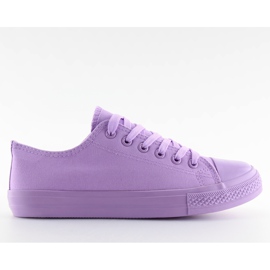 Sapatilhas roxas monocolores de mulher roxa tolet
