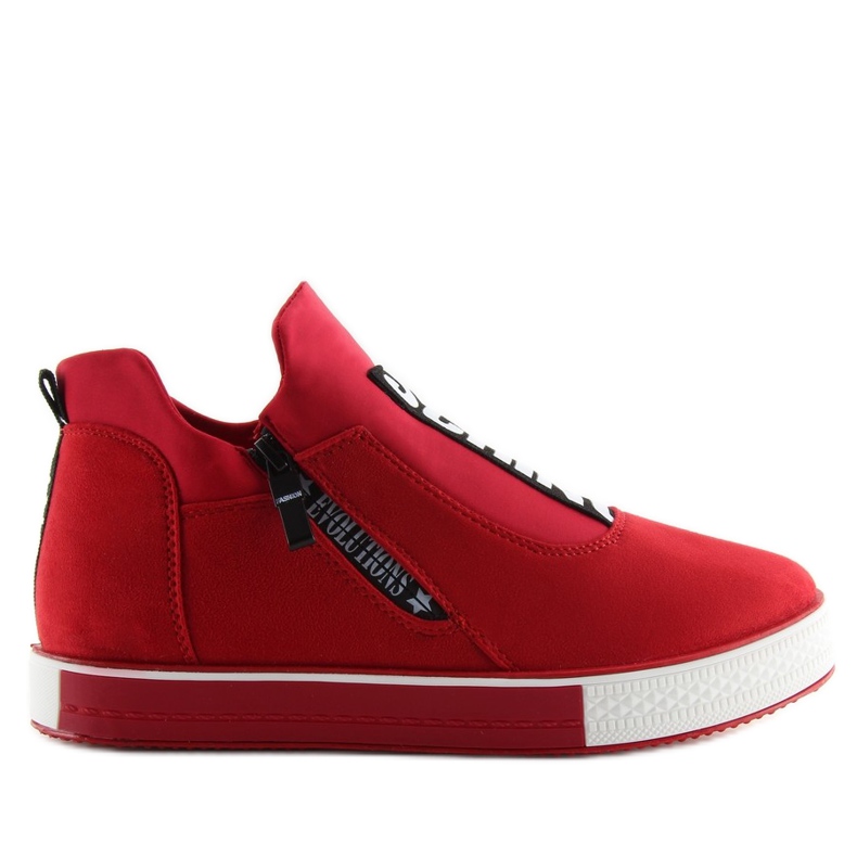 Tênis em cunha vermelha Nb168 vermelho