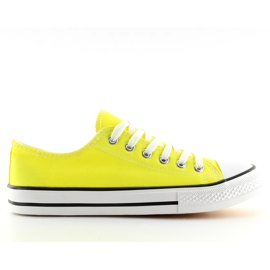 Sapatilhas femininas amarelas clássicas L.YELLOW amarelo