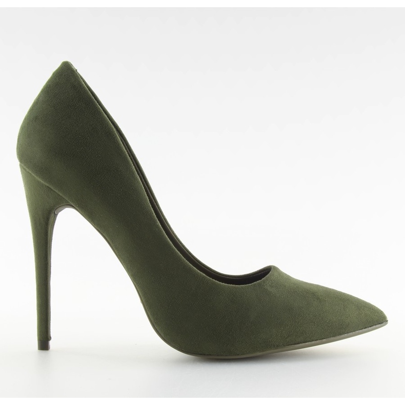 Bombas em camurça verde 5101 Verde