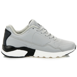 Ax Boxing Tênis esportivo cinza claro