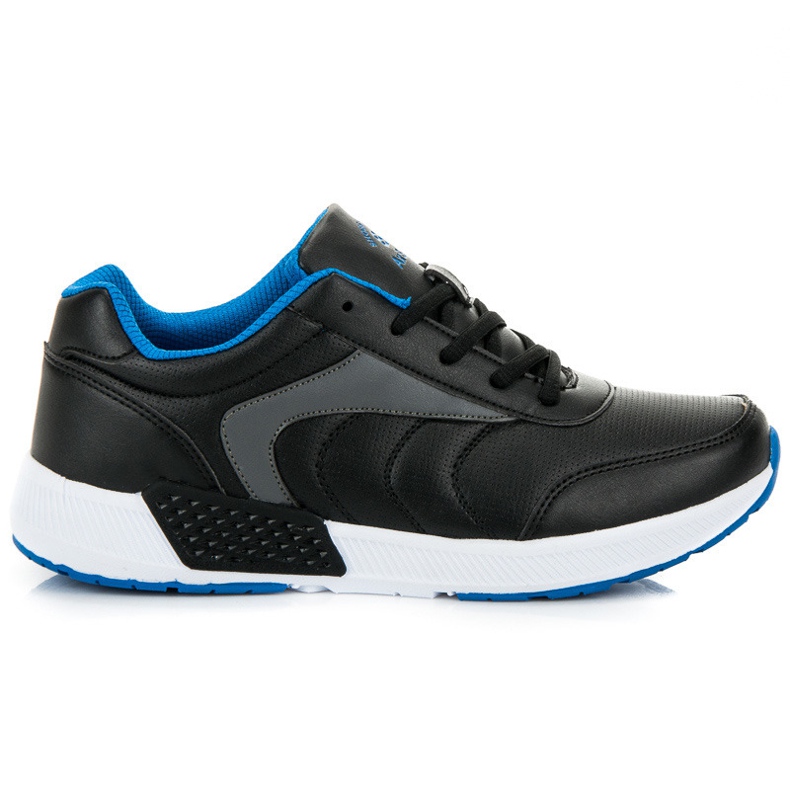 Ax Boxing Sapatos Masculinos Amarrados preto